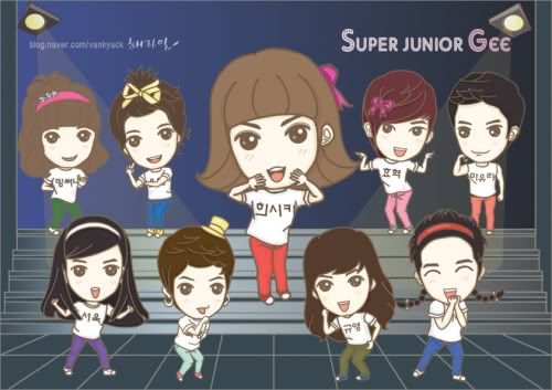 [PIC] Super Junior's Super Generation Chibi