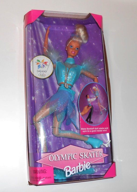 olympic skater barbie 1997