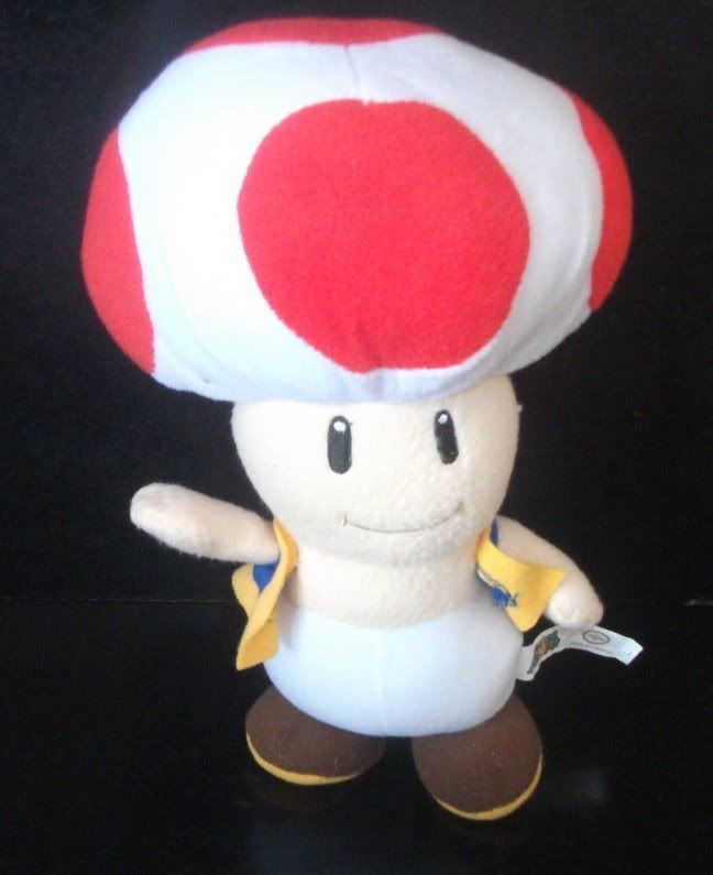 mario mushroom plush toy