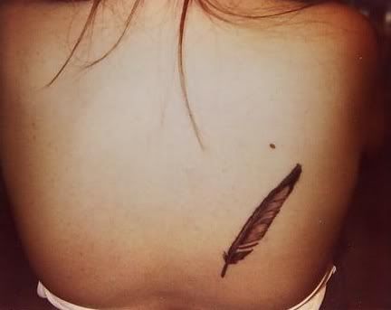 Feather Tattoos on Tattoologist  Feather Tattoos