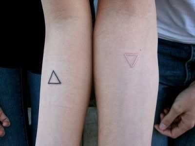 hipster symbol triangle