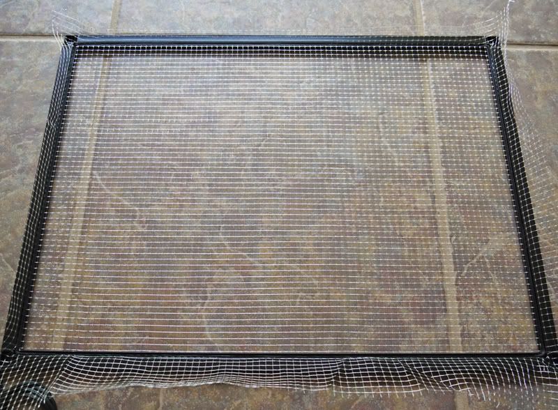 DIY screen aquarium top