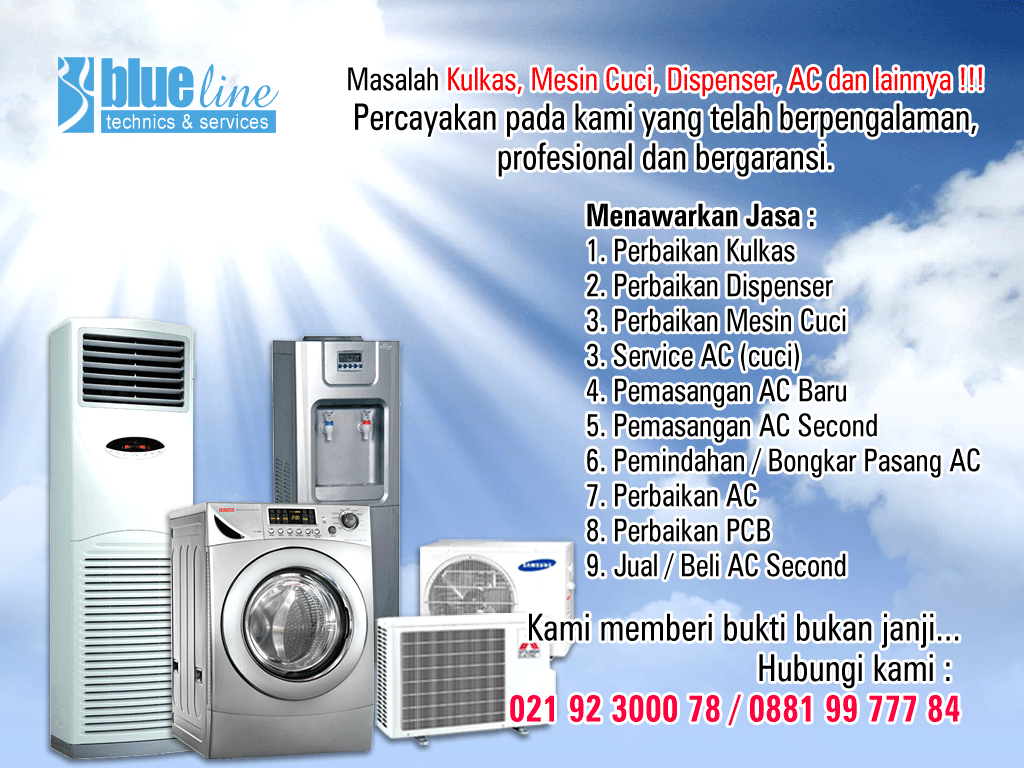 Contoh Brosur Service Ac - Aneka Contoh