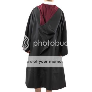 Harry Potter Gryffindor CAPE Cosplay Costume Dress Cloak  