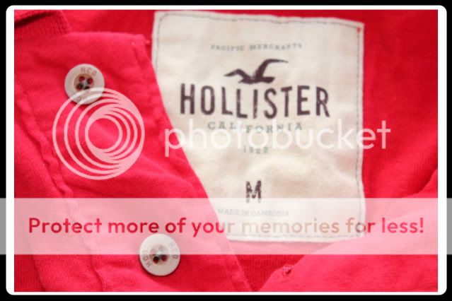 Genuine Hollister HCO By Abercrombie San Clemente 1922 Polo T Shirt S 